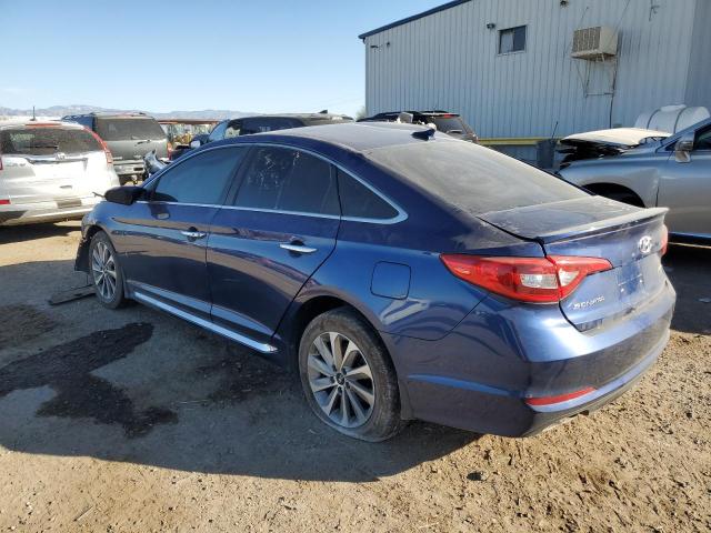 Седаны HYUNDAI SONATA 2015 Синий