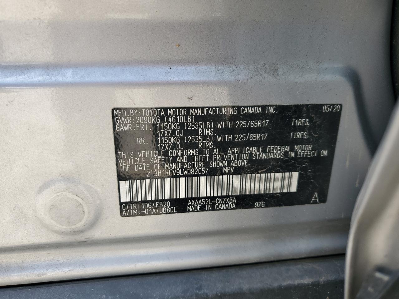 2020 Toyota RAV 4 - Image 13