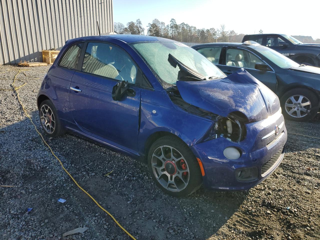 VIN 3C3CFFBR1DT677548 2013 FIAT 500 no.4