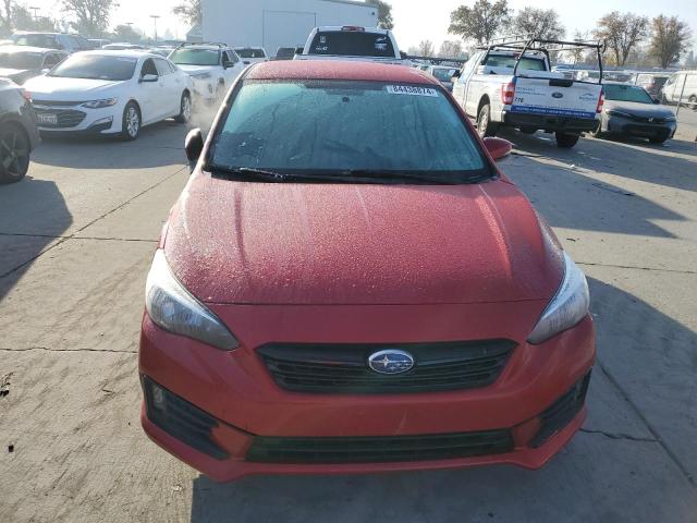  SUBARU IMPREZA 2022 Czerwony