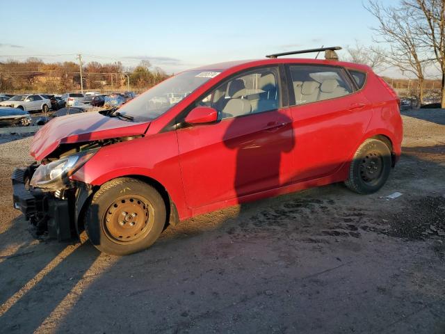  HYUNDAI ACCENT 2014 Красный