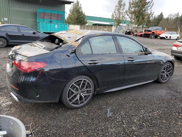  MERCEDES-BENZ C-CLASS 2022 Чорний