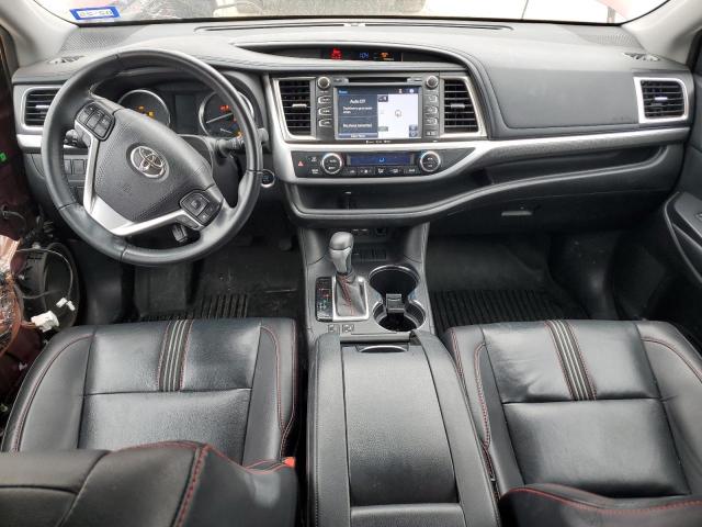  TOYOTA HIGHLANDER 2019 Бордовий