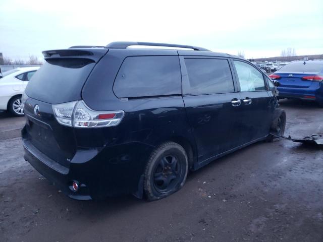  TOYOTA SIENNA 2015 Черный