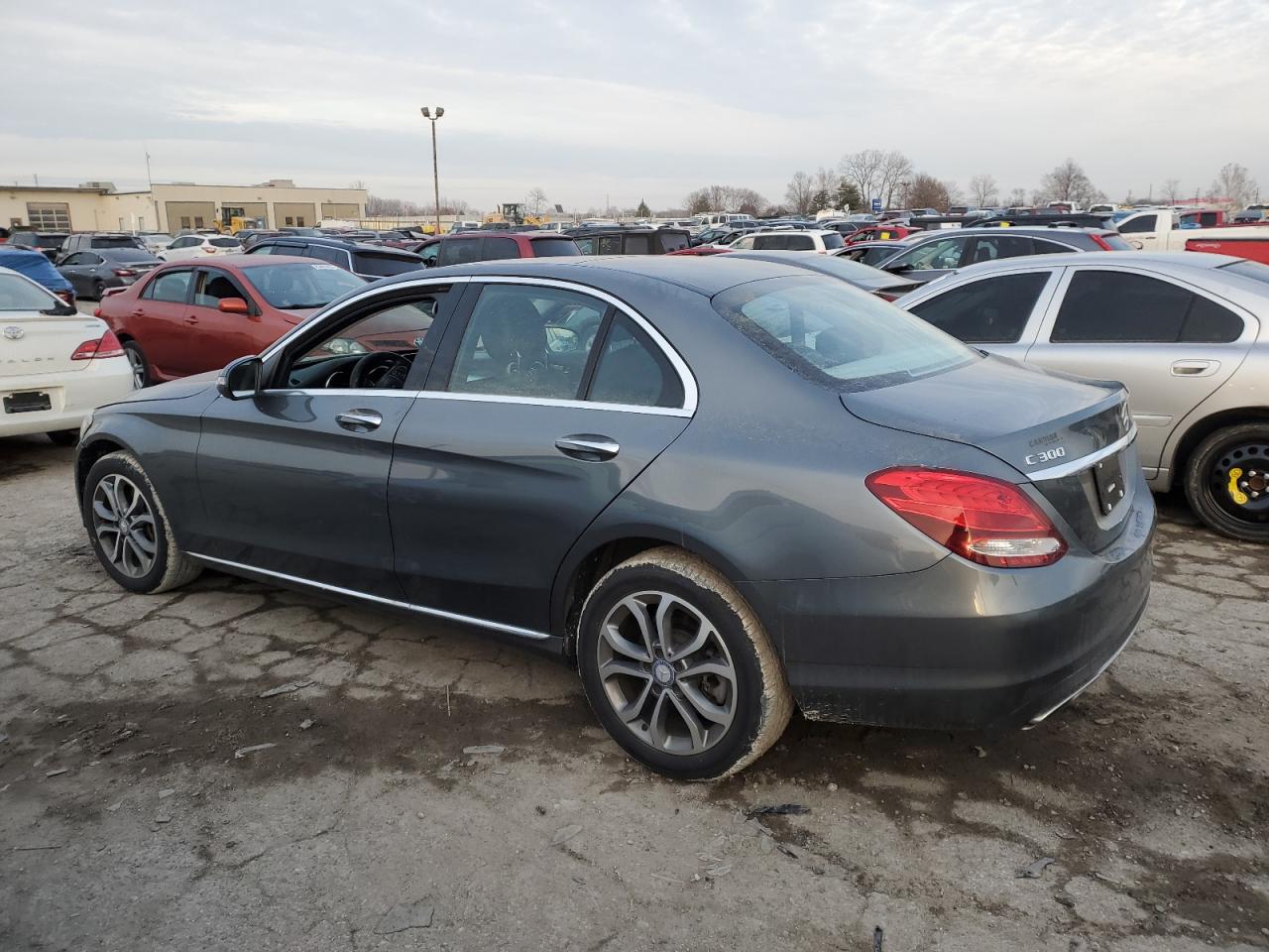 VIN 55SWF4KBXHU203326 2017 MERCEDES-BENZ C-CLASS no.2