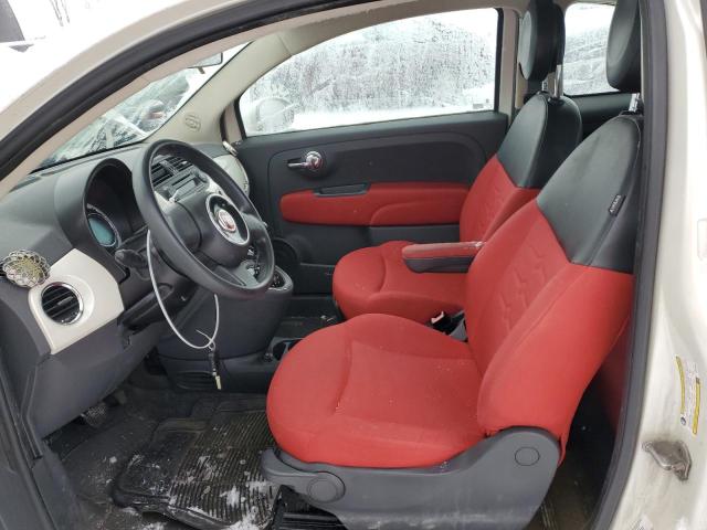  FIAT 500 2012 Белы