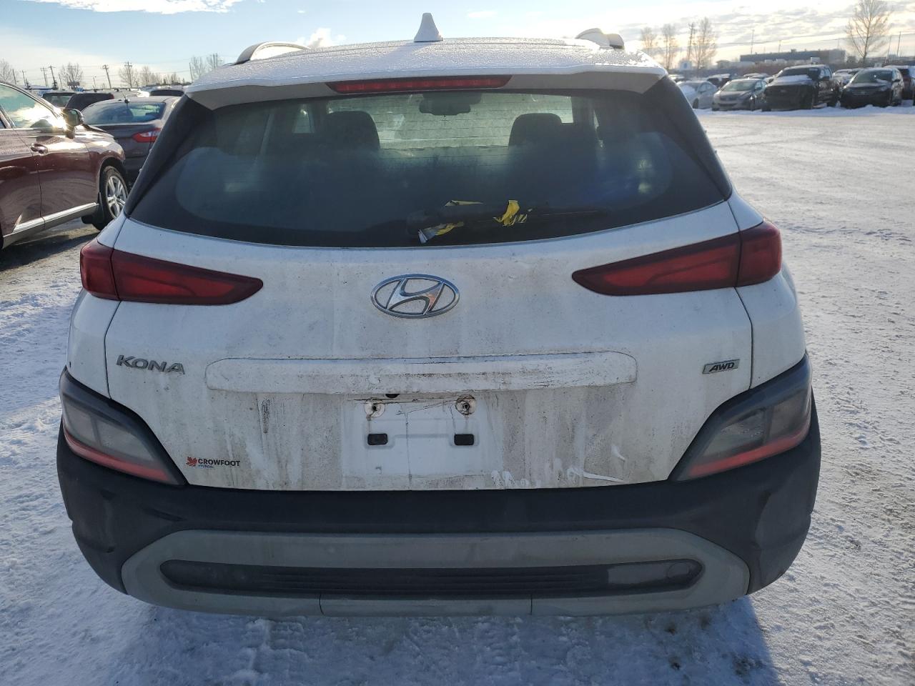 2022 Hyundai Kona Sel VIN: KM8K2CAB0NU765967 Lot: 83831974