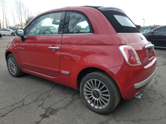 Кабриолеты FIAT 500 2013 Красный