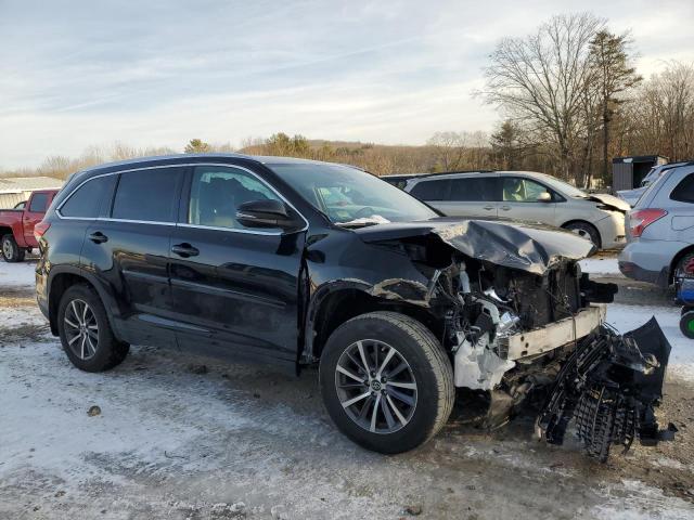  TOYOTA HIGHLANDER 2017 Чорний