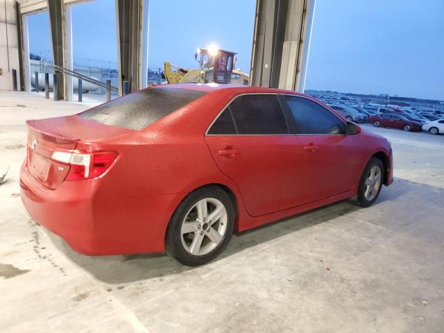  TOYOTA CAMRY 2012 Czerwony