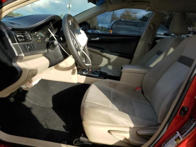  TOYOTA CAMRY 2014 Czerwony