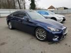 2022 Infiniti Q50 Luxe продається в Glassboro, NJ - Front End