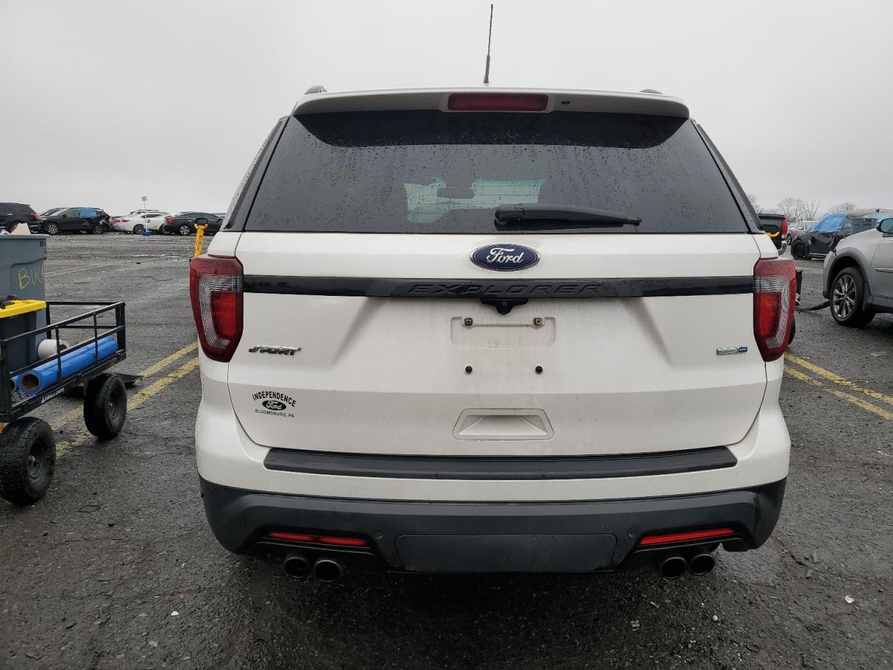 2019 Ford Explorer Sport VIN: 1FM5K8GT9KGA35897 Lot: 85185634