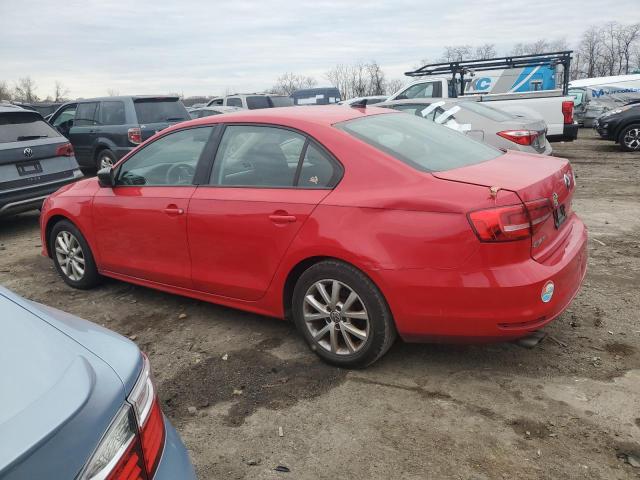 Sedans VOLKSWAGEN JETTA 2015 Red