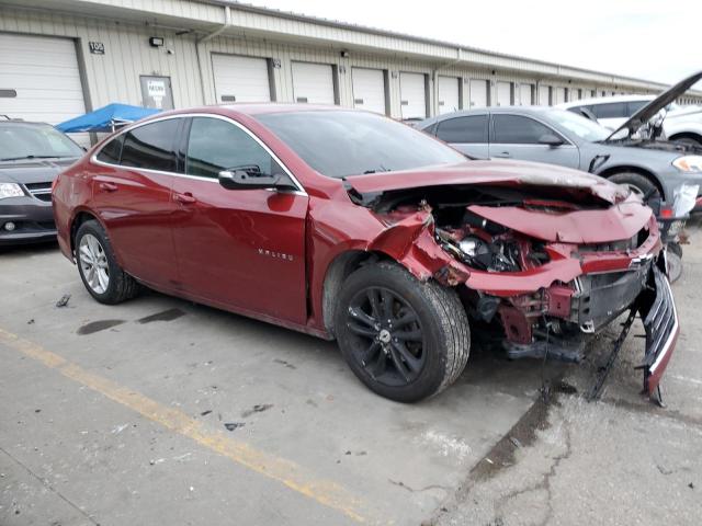  CHEVROLET MALIBU 2017 Czerwony