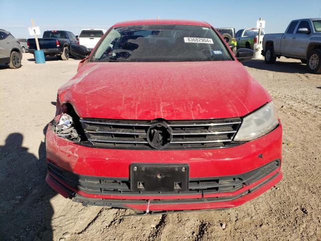  VOLKSWAGEN JETTA 2015 Red