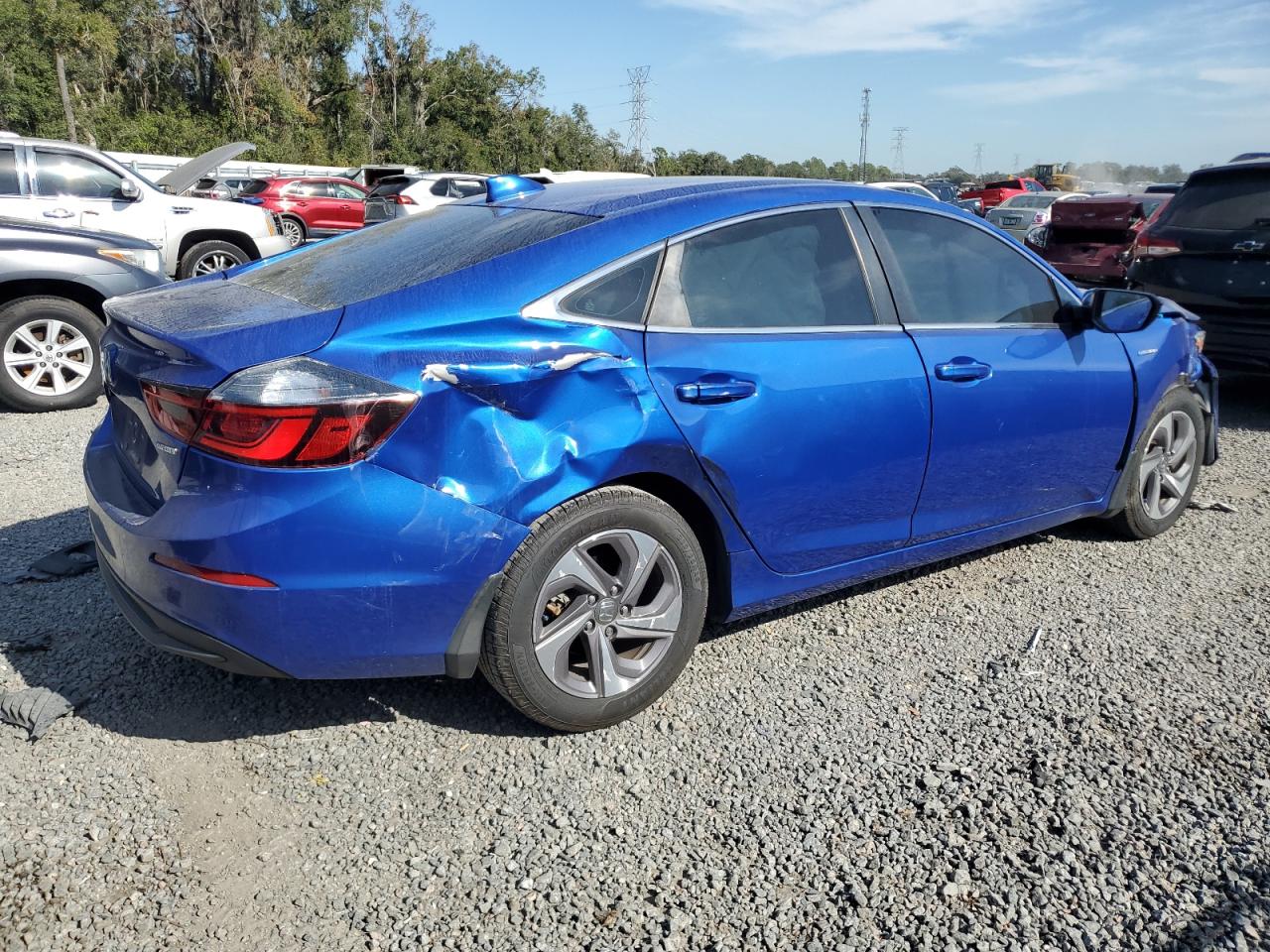 VIN 19XZE4F10KE010845 2019 HONDA INSIGHT no.3