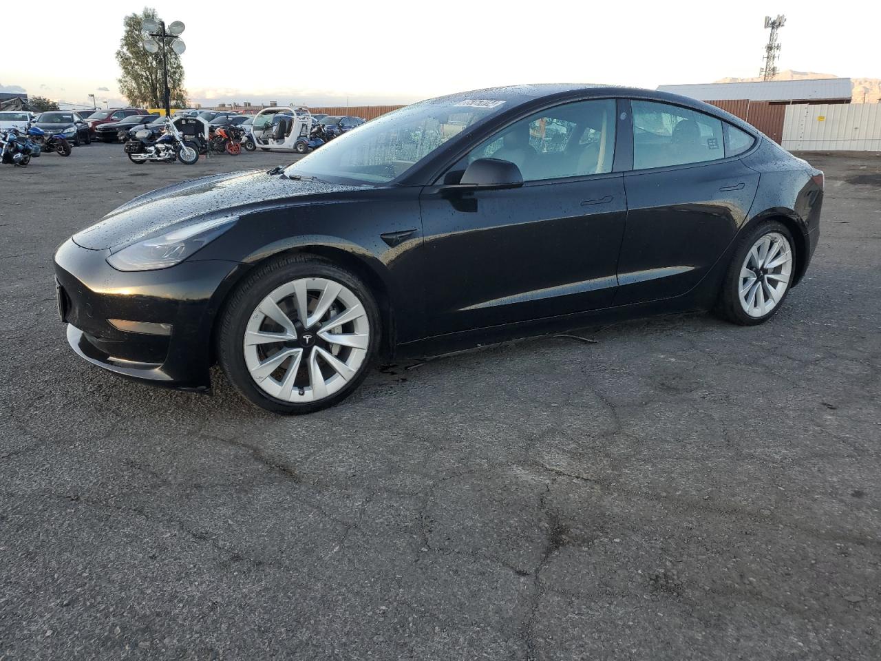 VIN 5YJ3E1EA7NF185677 2022 TESLA MODEL 3 no.1