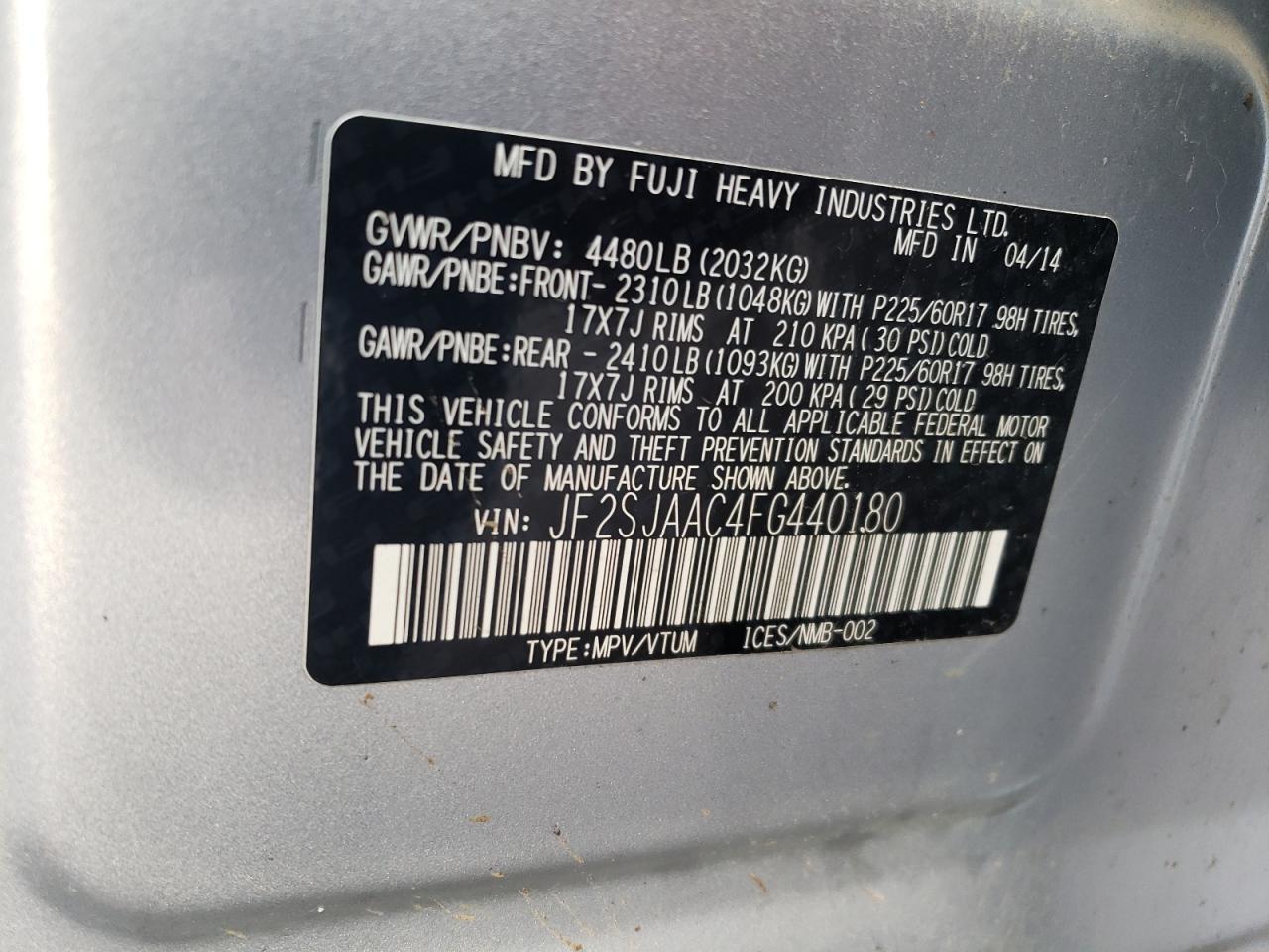 2015 Subaru Forester - Image 13