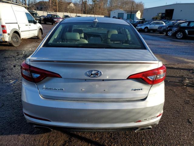  HYUNDAI SONATA 2016 Серебристый