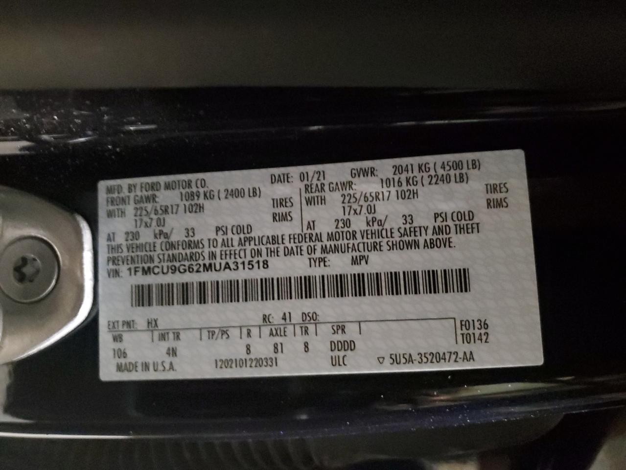2021 Ford Escape - Image 15