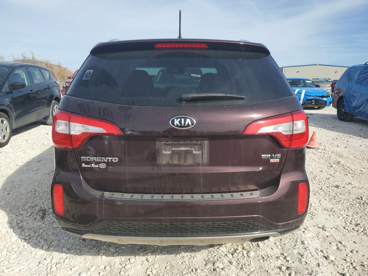 VIN 5XYKW4A74EG550068 2014 KIA SORENTO no.6