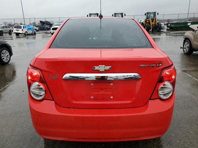 CHEVROLET SONIC 2015 Red