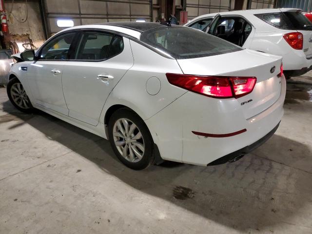  KIA OPTIMA 2015 Белый
