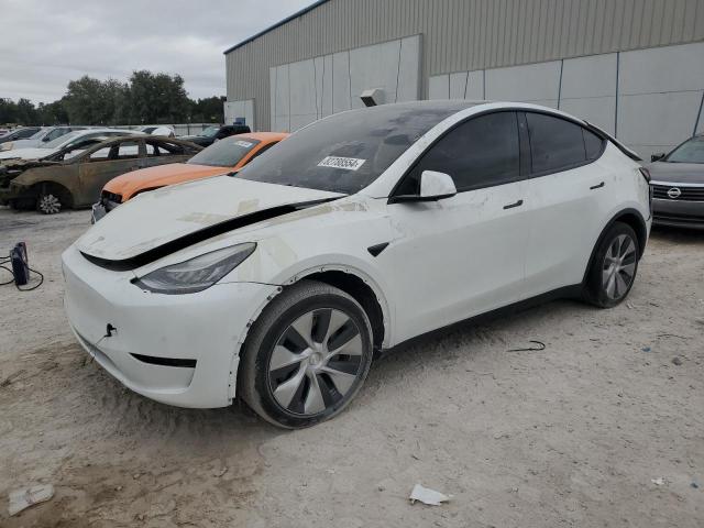  TESLA MODEL Y 2021 Белы