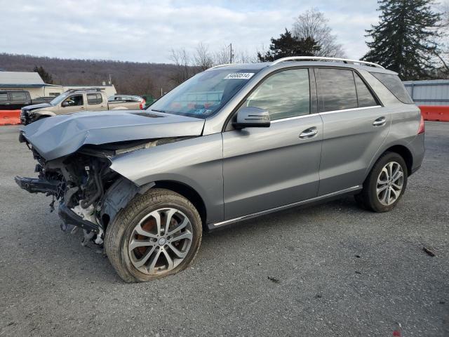  MERCEDES-BENZ GLE-CLASS 2016 Srebrny