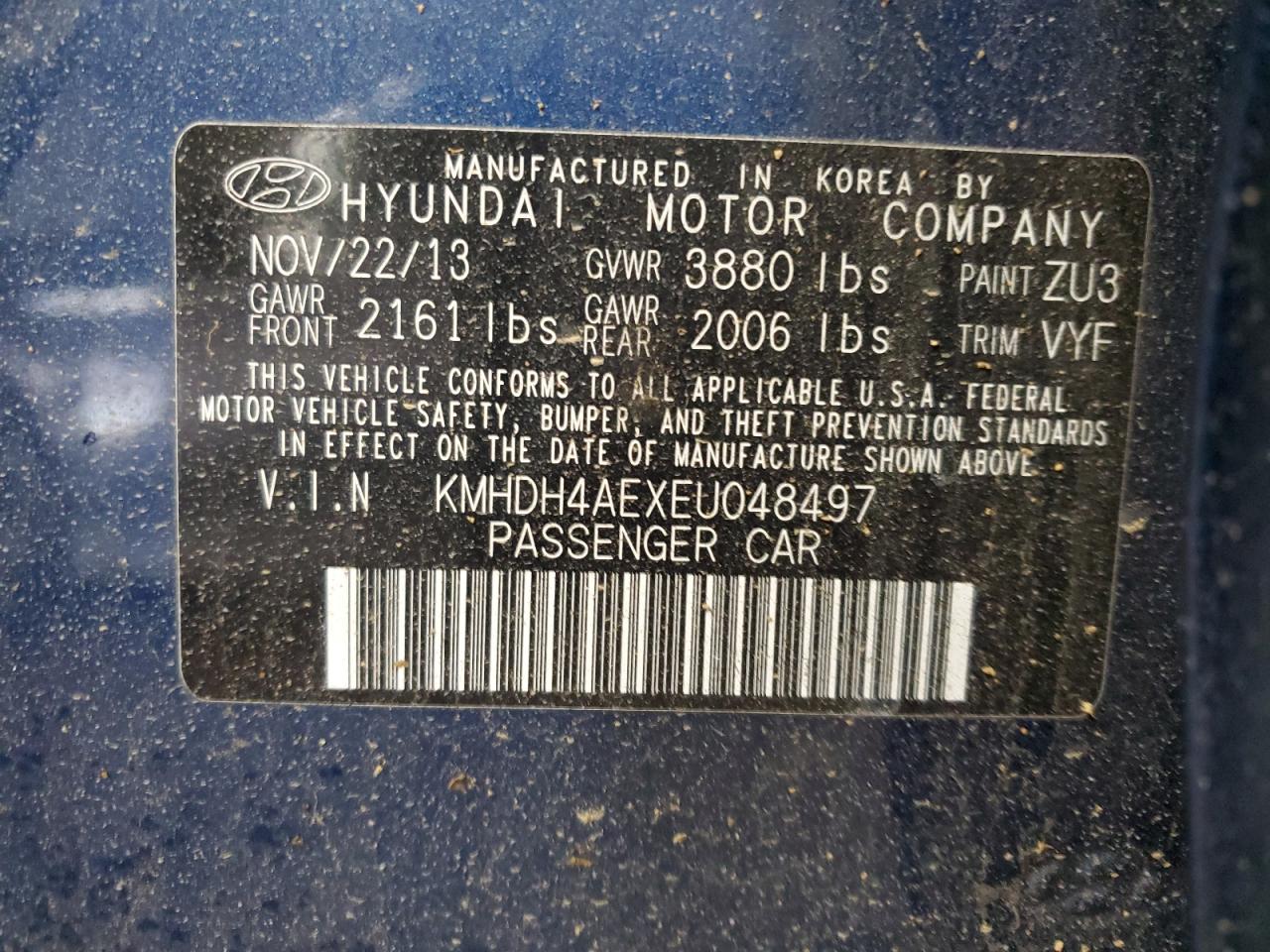 2014 Hyundai Elantra - Image 12