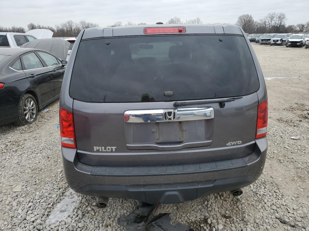 VIN 5FNYF4H66EB009859 2014 HONDA PILOT no.6