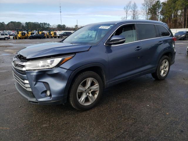  TOYOTA HIGHLANDER 2017 Blue