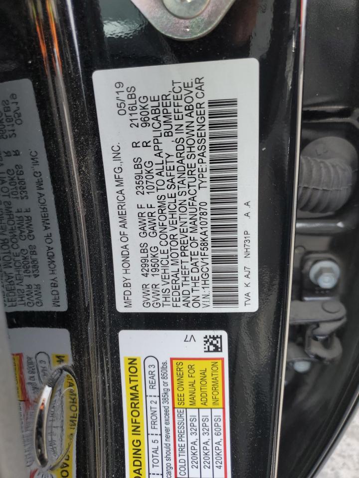 2019 Honda Accord - Image 12