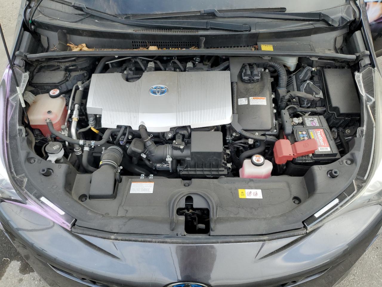 VIN JTDKARFU4G3025187 2016 TOYOTA PRIUS no.11