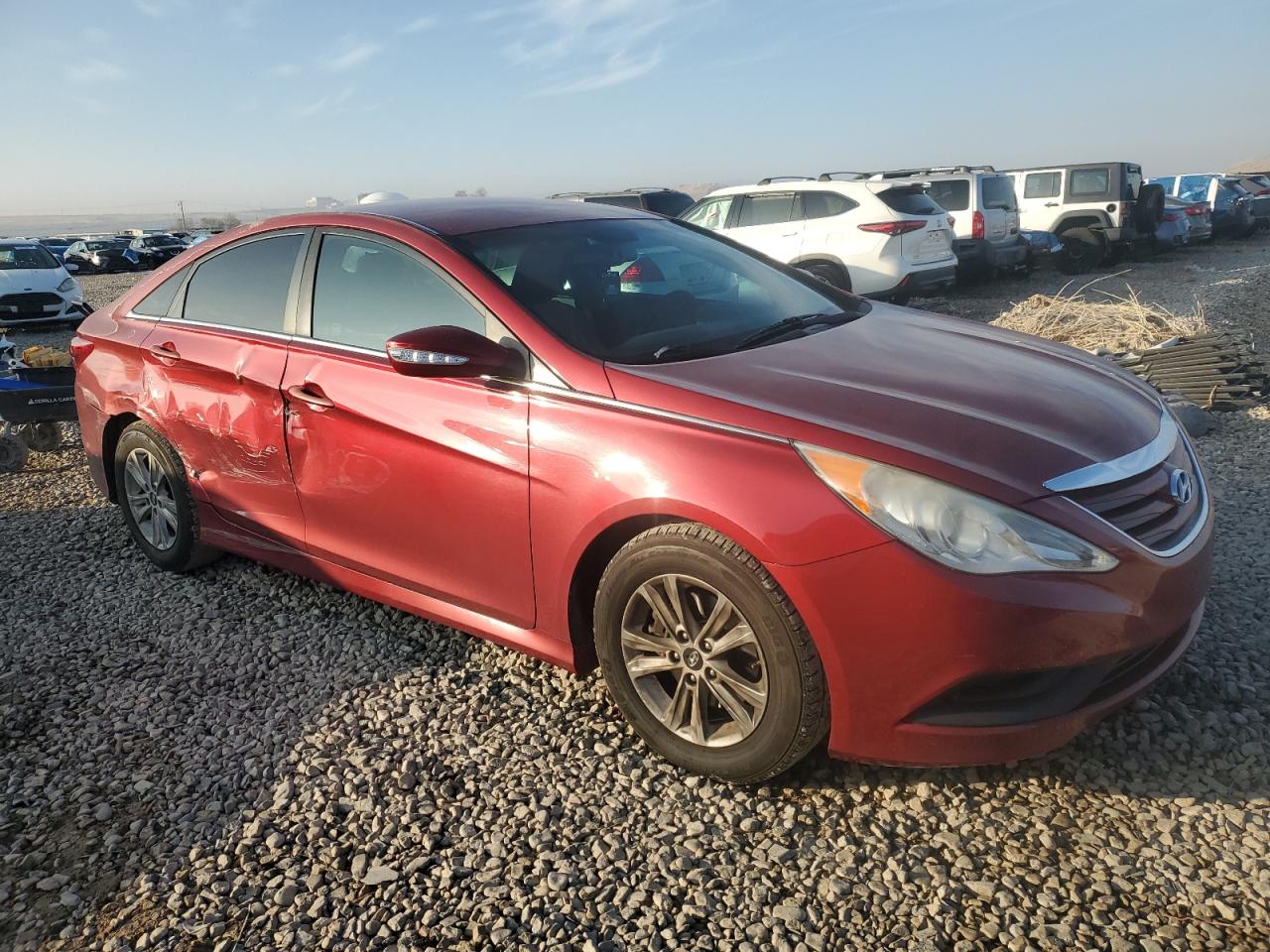 VIN 5NPEB4AC9EH867407 2014 HYUNDAI SONATA no.4