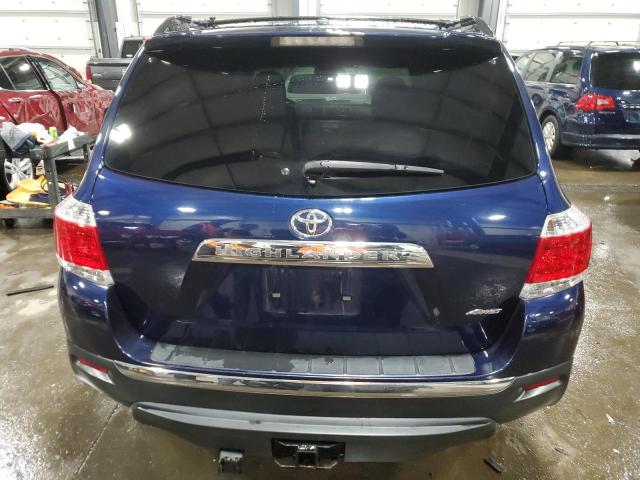  TOYOTA HIGHLANDER 2013 Синий