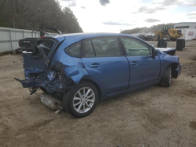  SUBARU IMPREZA 2014 Blue