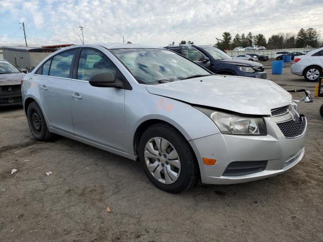  CHEVROLET CRUZE 2012 Silver