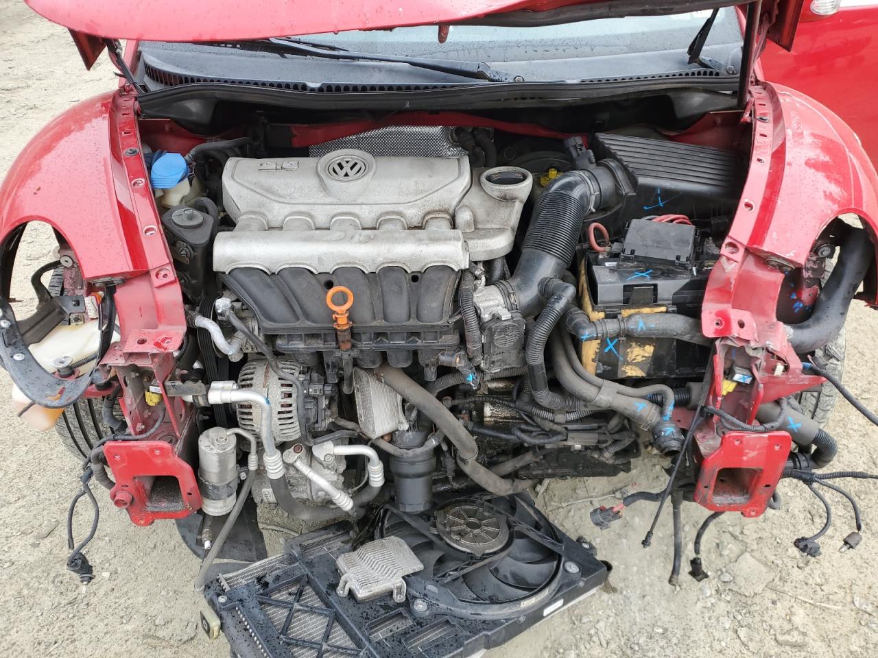 2008 Volkswagen New Beetle Convertible S VIN: 3VWPF31Y58M401911 Lot: 85477914