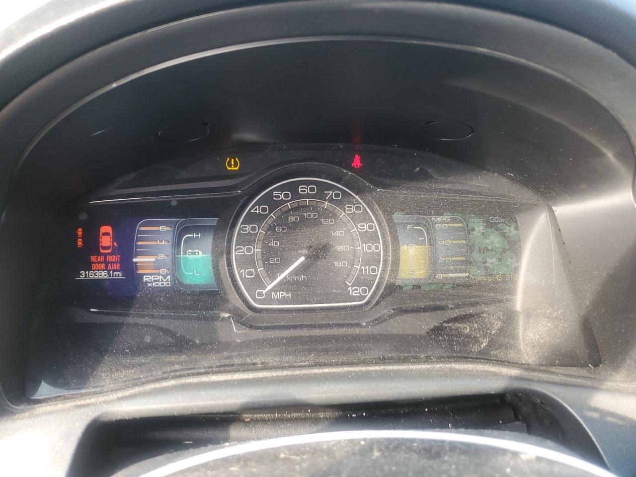 2011 Lincoln Mkz Hybrid VIN: 3LNDL2L38BR751176 Lot: 86904184