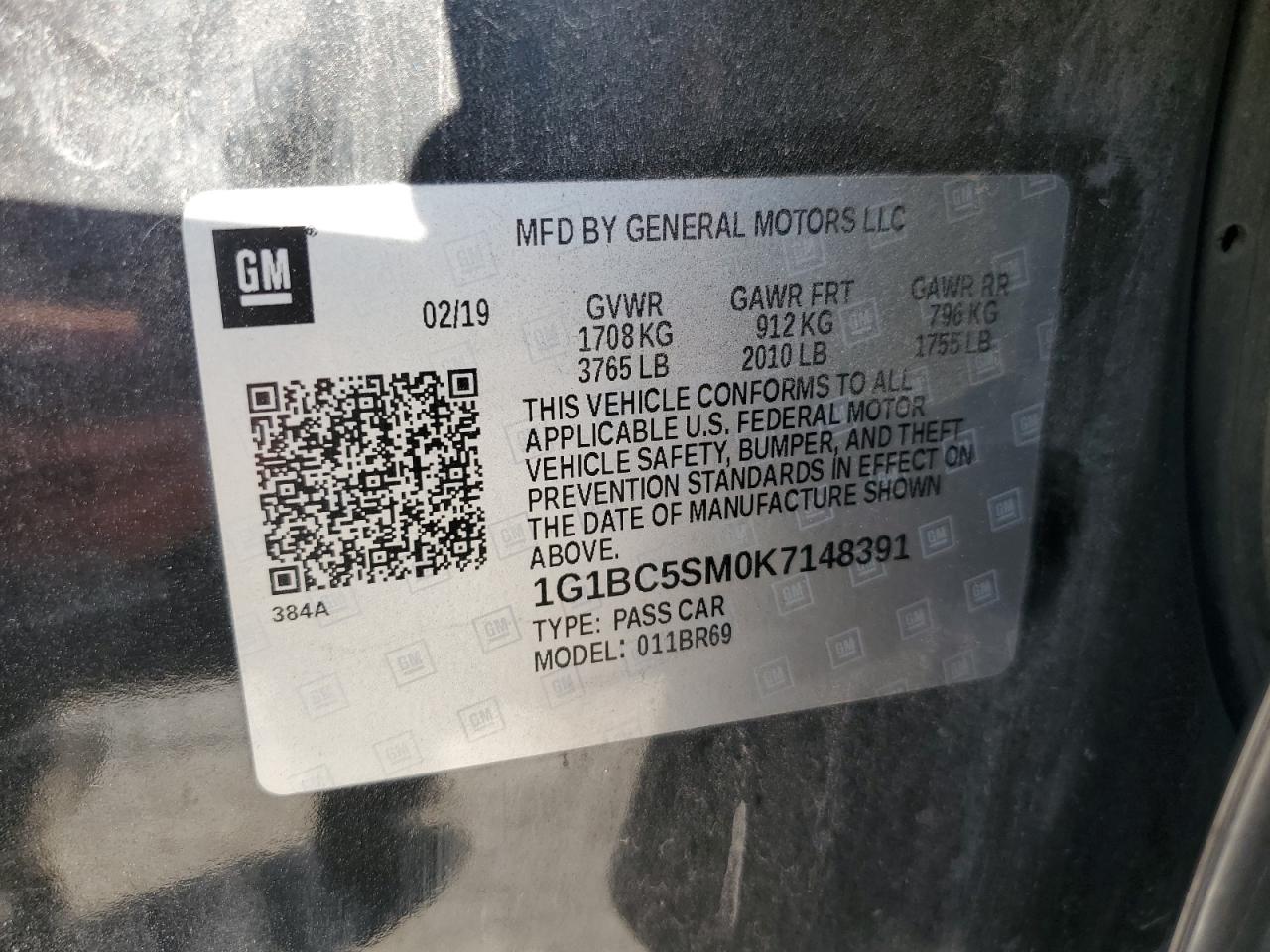 2019 Chevrolet Cruze - Image 13