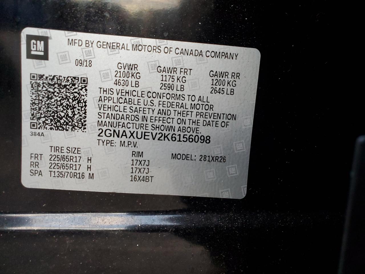 2019 Chevrolet Equinox - Image 13