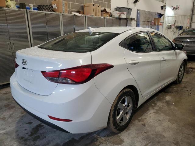 Sedans HYUNDAI ELANTRA 2015 White