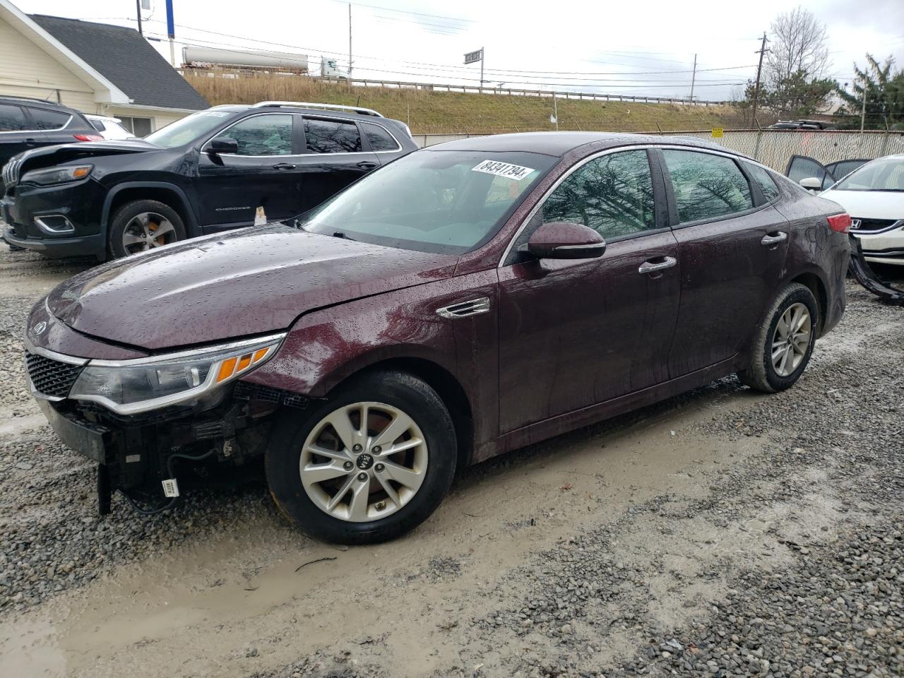 VIN 5XXGT4L34GG049620 2016 KIA OPTIMA no.1