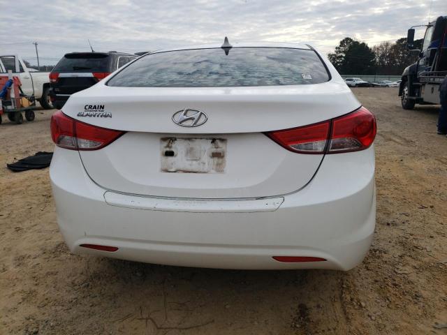  HYUNDAI ELANTRA 2013 Білий