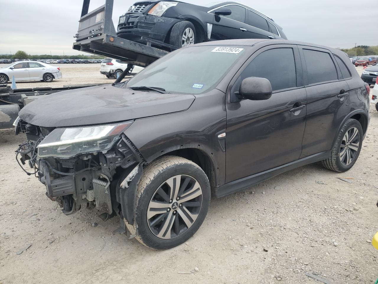 2020 Mitsubishi Outlander Sport Es en Venta en San Antonio, TX - Front End