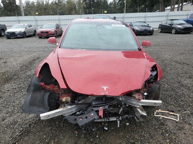  TESLA MODEL 3 2018 Czerwony