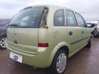 2007 VAUXHALL MERIVA LIF for sale at Copart YORK