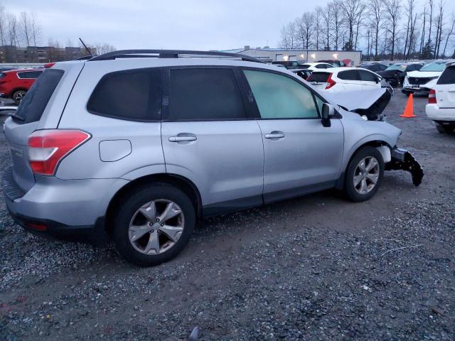  SUBARU FORESTER 2015 Серебристый